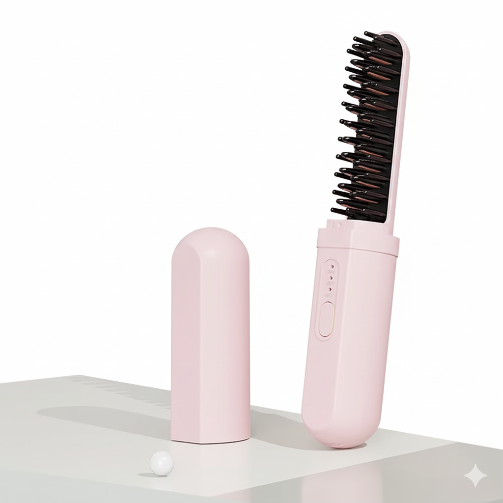 Casa De Belleza Mini Portable Wireless Hair Straightener