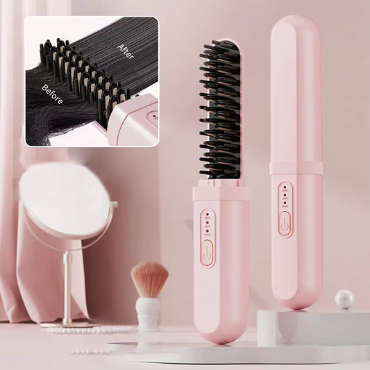 Casa De Belleza Mini Portable Wireless Hair Straightener